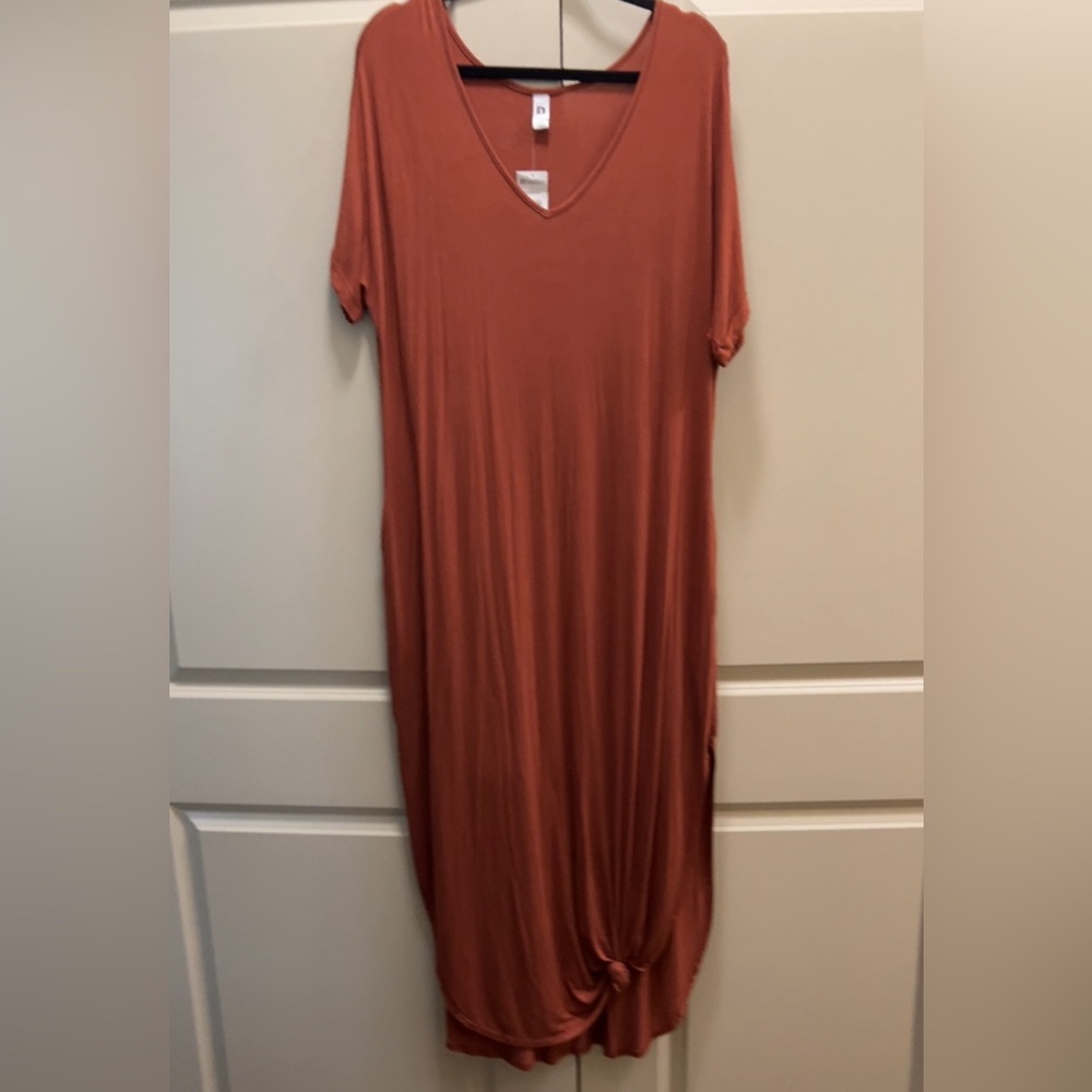 It’s Fashion V-Neck Maxi Dress Size 1X
